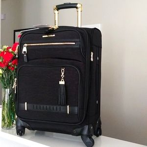 Steve Madden Designer 20 Inch Carry On Luggage Collection - Light…